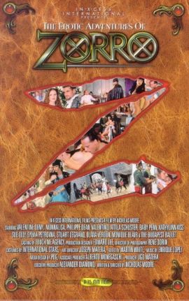 Zorro / Зорро (1996) +18 film erotik izle